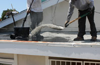 Cripplestyle flat roofing repair